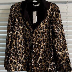 Alice and Olivia Leopard Jacket